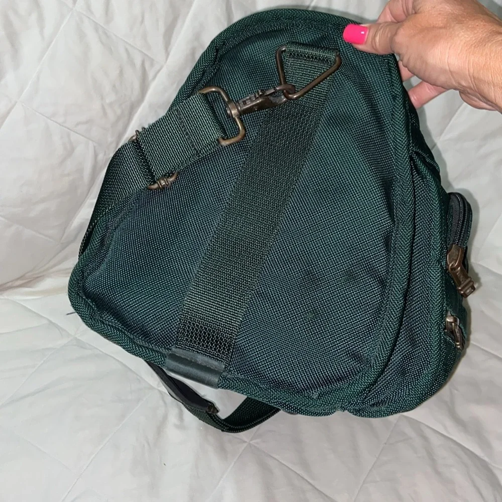 Tumi ballistic dark green weekender Duffel Bag
